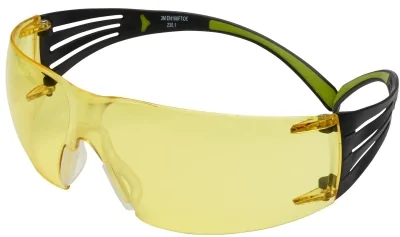 Очки защитные 3М™ SecureFit™ SF403AF-EU Amber, открытые жёлтые