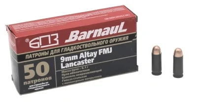 Patron 9h22 BPZ Altay Lancaster 6,1g (94gr)